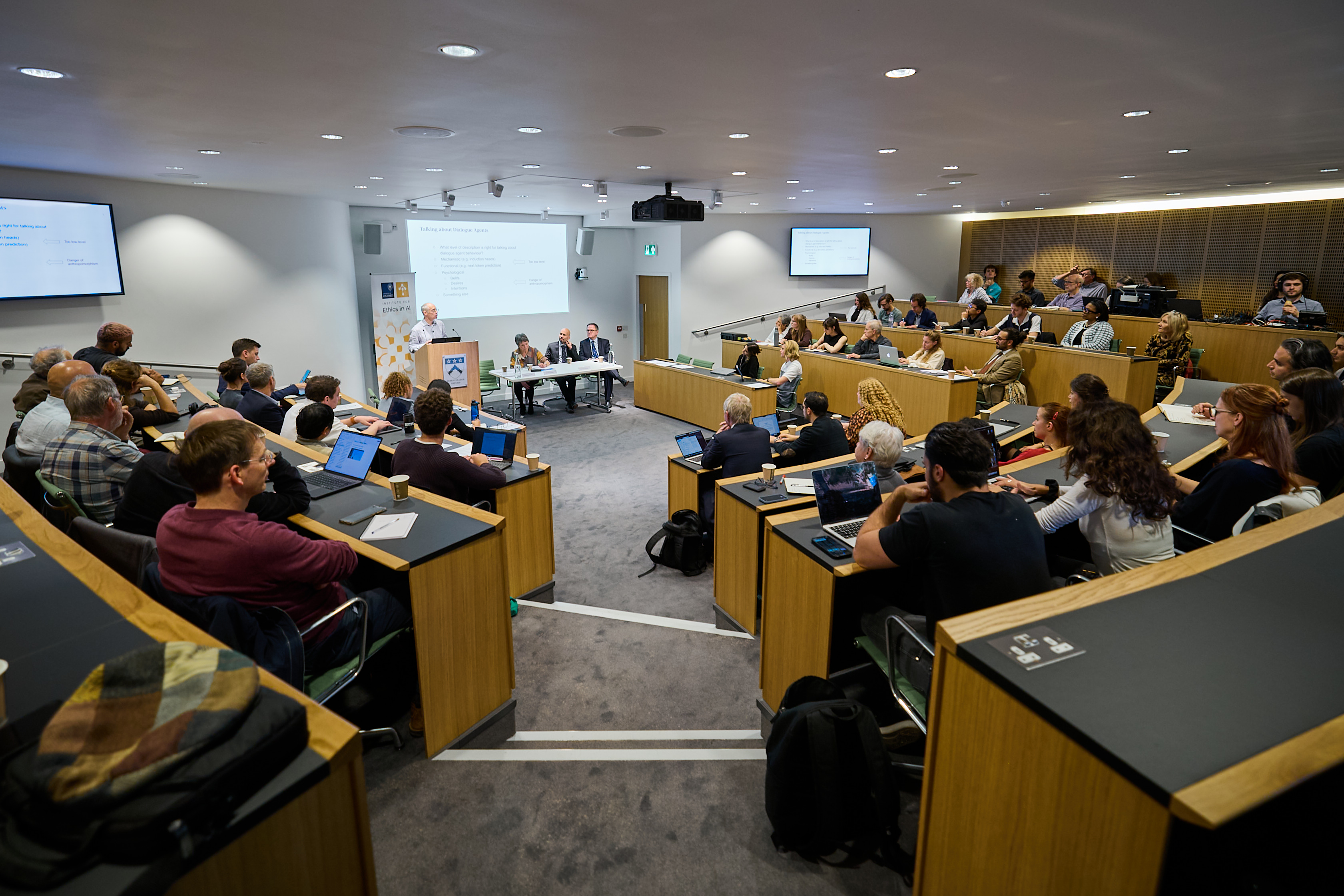 Image of Murray Shanahan colloquium lecture theatre