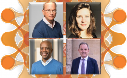 Profile image of the four speakers; Eric Schmidt, Carina Prunkl, James Manyika and John Tasioulas