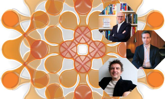 Profile images of Craig Mundie, Philipp Koralus and Christopher Summerfield